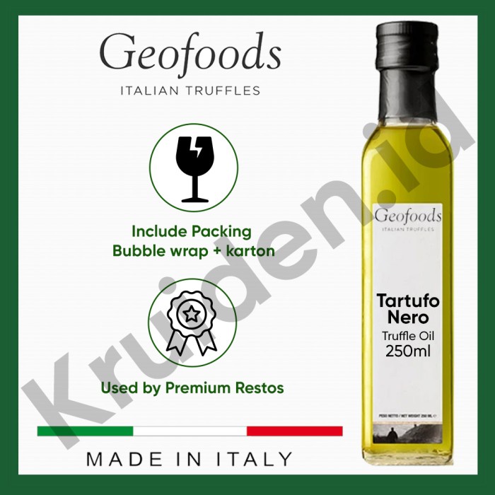 

Premium Bla Truffle Oil 250 ml Geofoods imported Italy Tartufo Nero