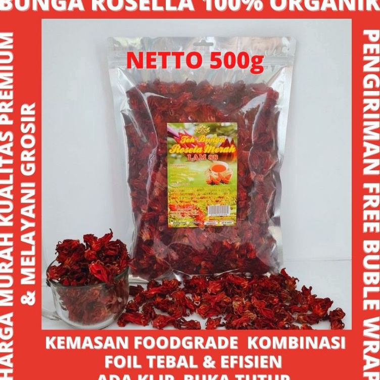 

✢Diskon✩ PQYEI bunga rosela merah tea V70 Kirim Langsung