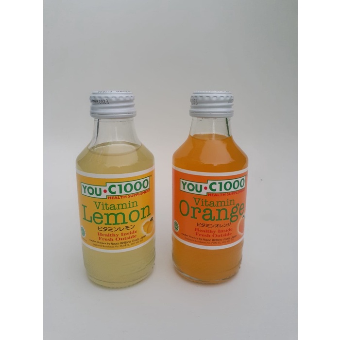 

Minuman Kesehatan You C1000 Orange dan Lemon 140 ml - orange