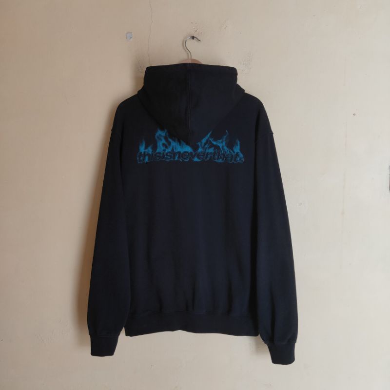Thisisneverthat Zip Hoodie Flame