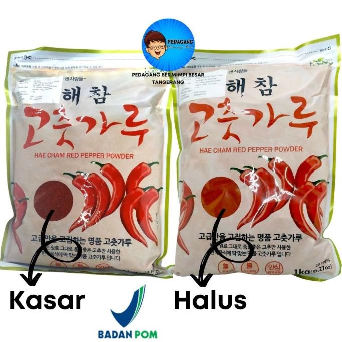 

Hae Cham Gochugaru 1Kg / Bubuk Cabai Korea / Cabe Gochukaru Import