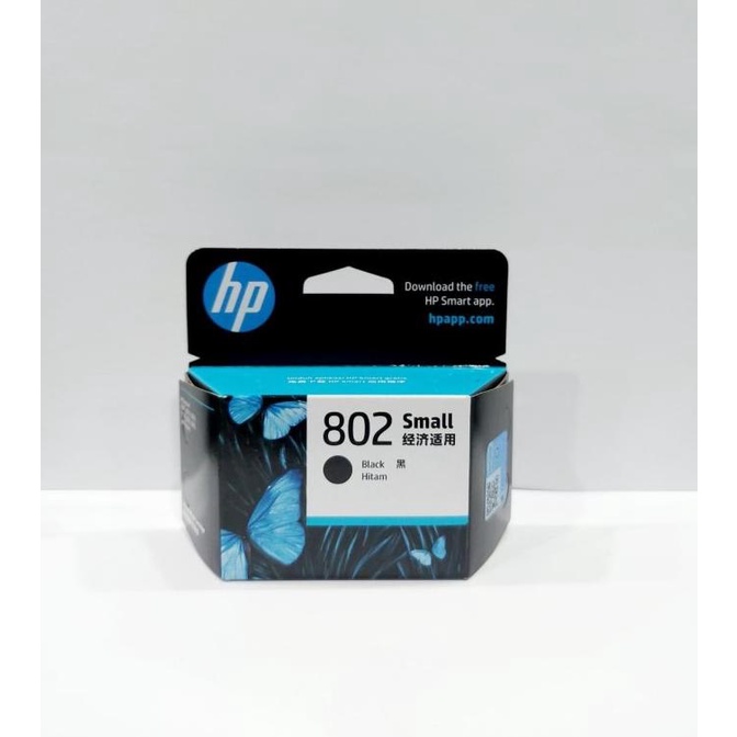 HP CARTRIDGE 802 BLACK / TINTA HP 802 HITAM