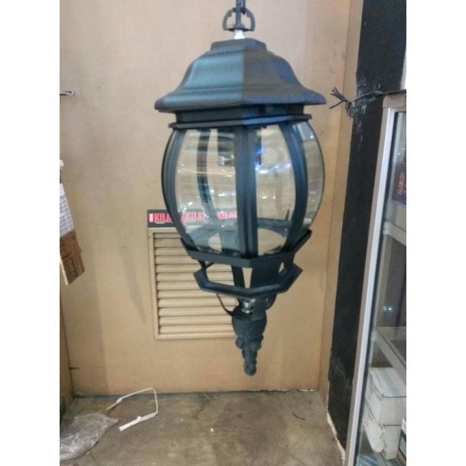] Lampu Gantung Antik Dekorasi Teras 5003/n Hitam/Gold