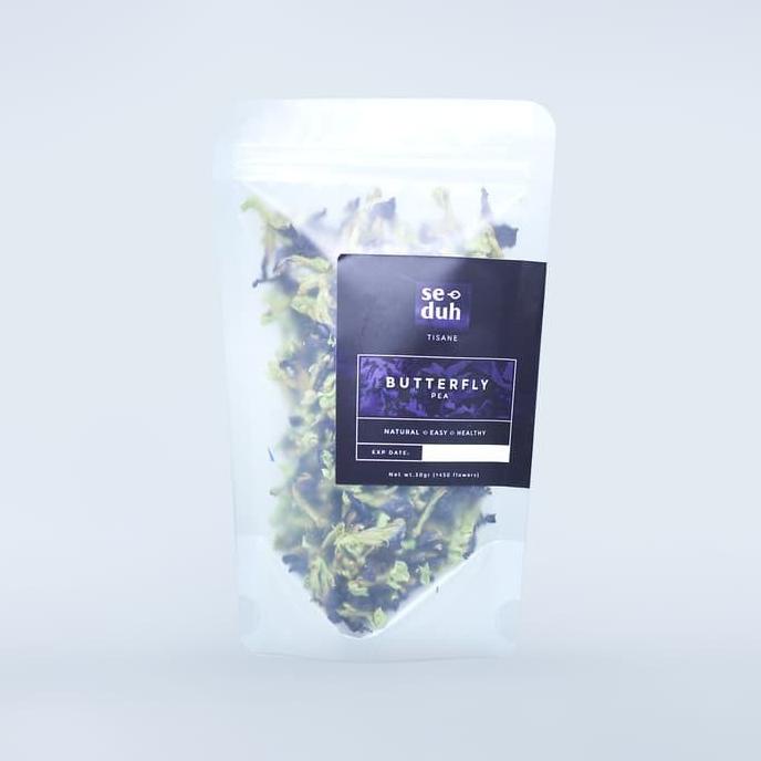 

Seduh - Bunga Telang Kering Teh Butterfly Pea Blupea Tisane 30 Gram