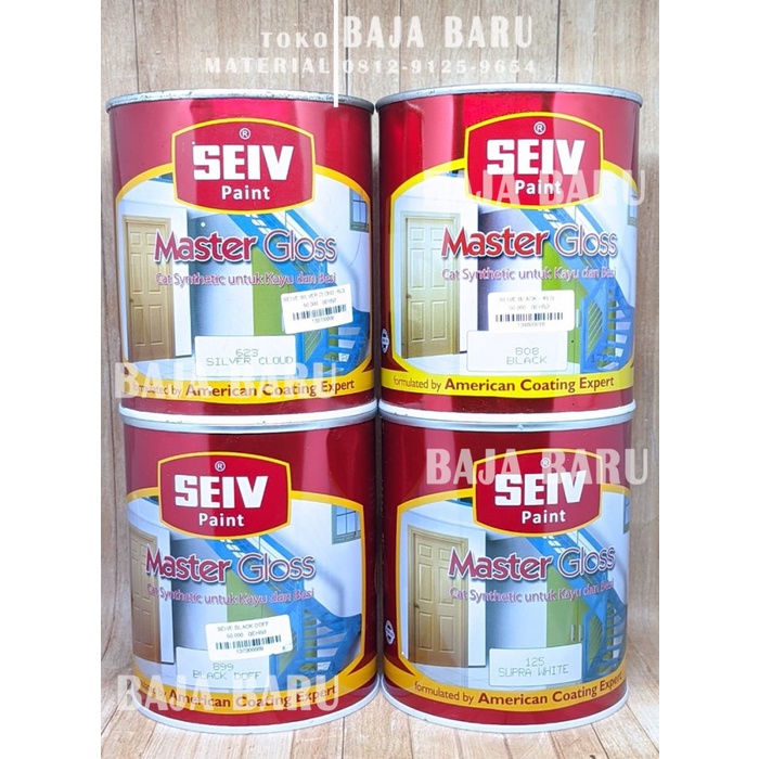 Terlaris Cat Besi Dan Kayu Seiv 1Kg / Cat Kayu Seiv 1Kg / Cat Minyak Seiv 1 Kg