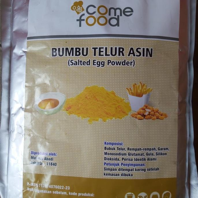 

@#@#@#] COME FOOD bumbu tabur SALTED EGG bumbu TELOR ASIN / SALTED EGG powder