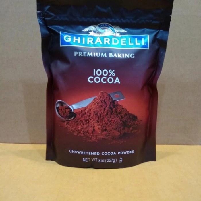 

Terlaris Ghirardelli Bubuk Coklat Premium Baking Cocoa 100% Cocoa Unsweetened