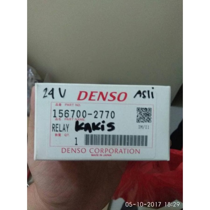 Relay Denso 24v (KAKI 5)