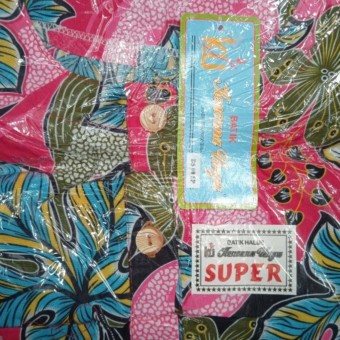 daster super jumbo kencana ungu lebel biru