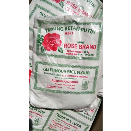 

Tepung Rose Brand ketan 500gr