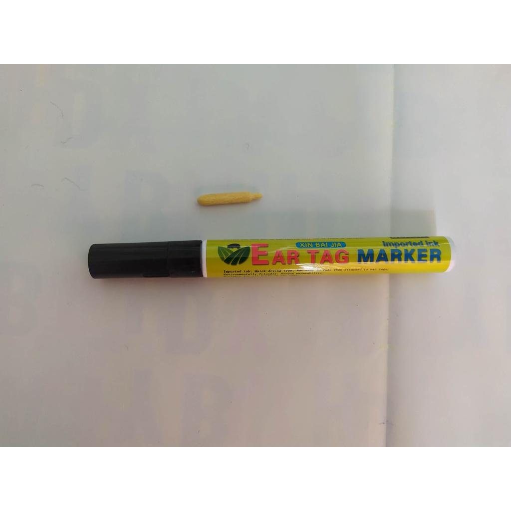 

Spidol Eartag Nec Tag Pen Permanent Eartag Marker Warna Hitam Cod Dan Best Seller
