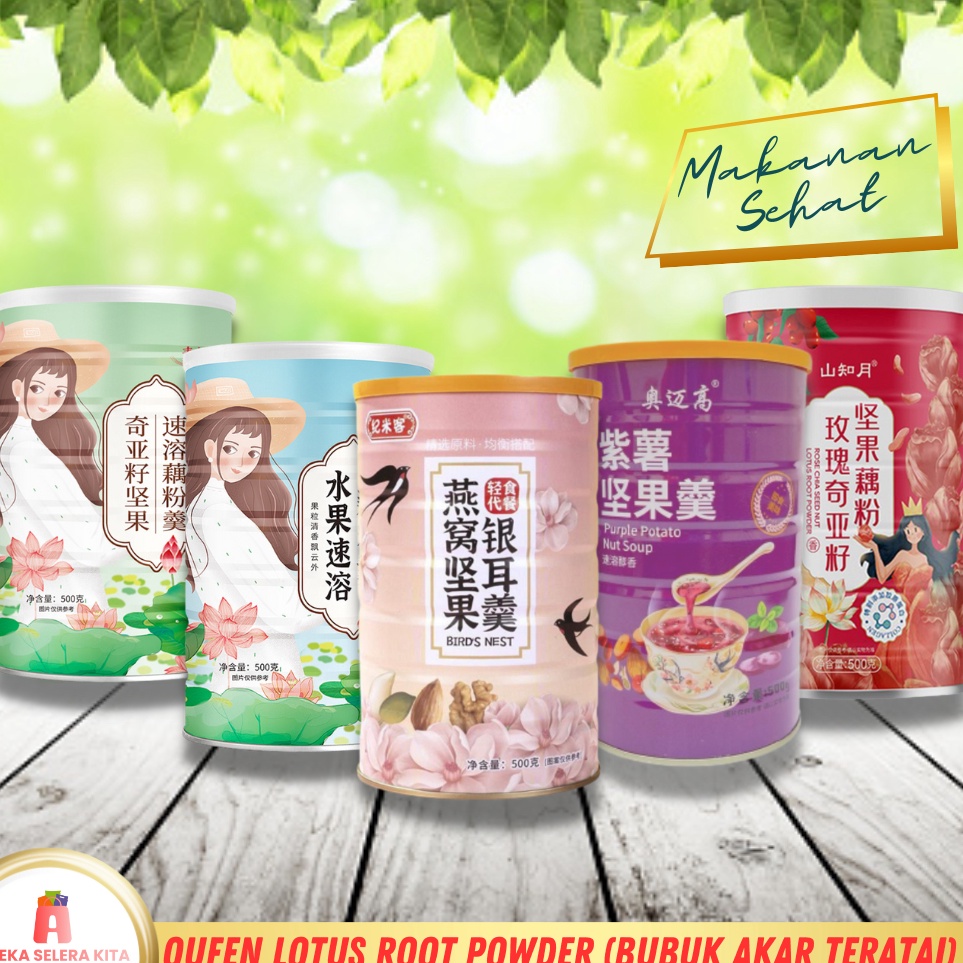 

Banyak dicari ANEKA Ou fen Lotus Root Powder Halal Original / Bubuk Akar Teratai
