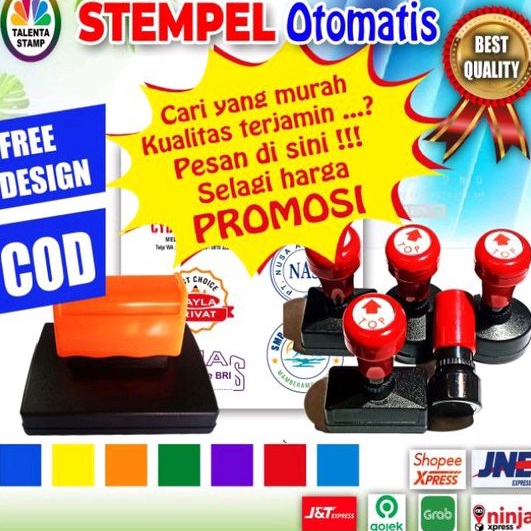 

✥Ready NAYD8 Stempel custom /stempel flash / stempel lunas / stempel logo / stempel unboxing /Termurah Q34 Ready Stok