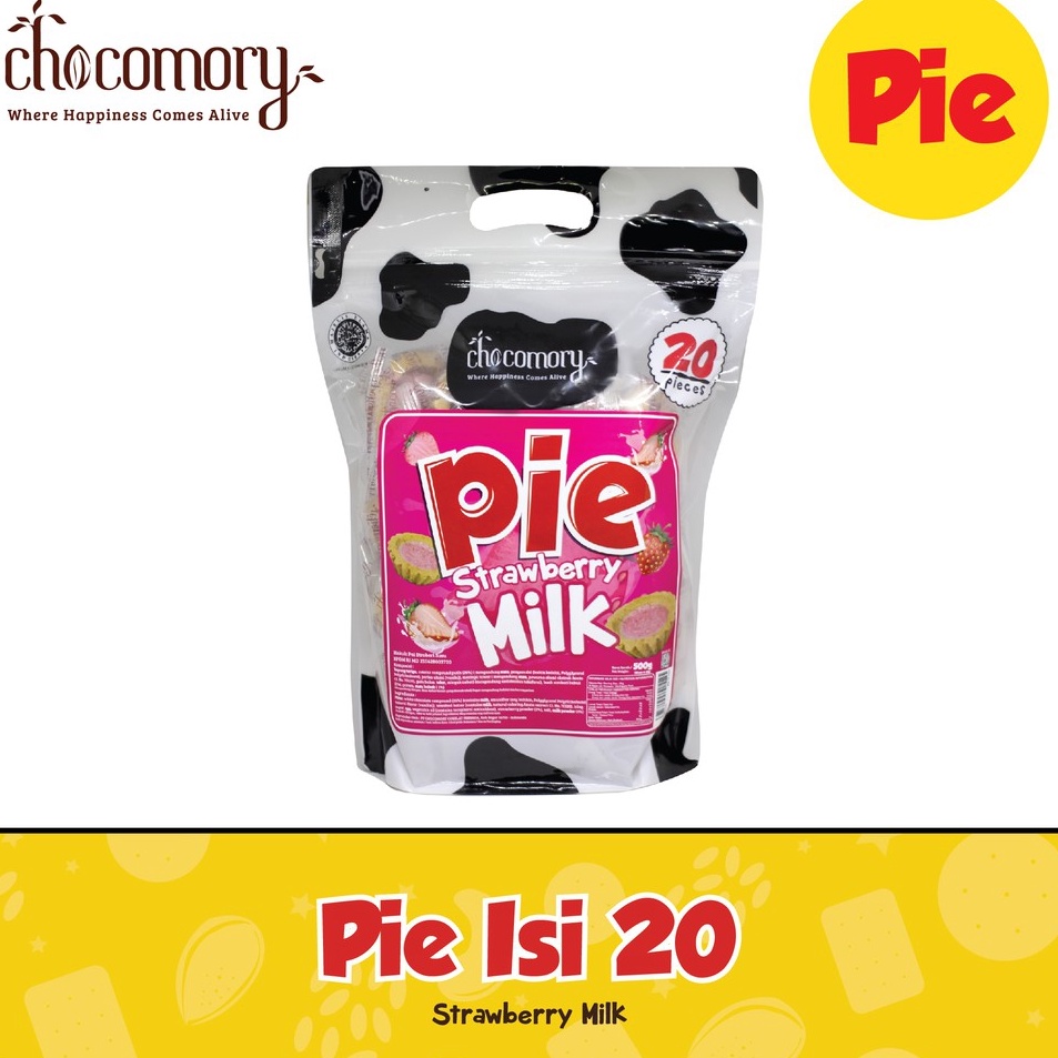 

IdYy5Y9 Chocomory Strawberry Pie isi 20 500g