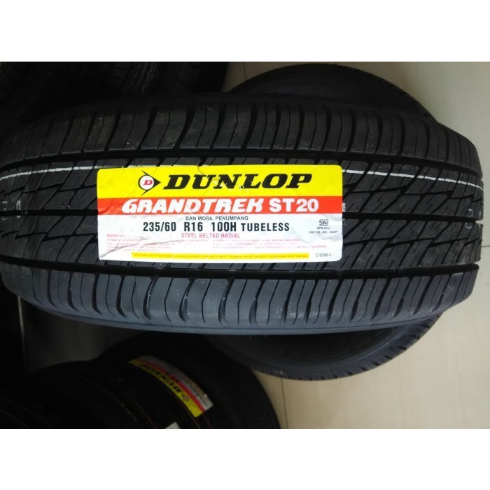 FREE PASANG Dunlop Grandtrek ST20 Ukuran 235/60 R16