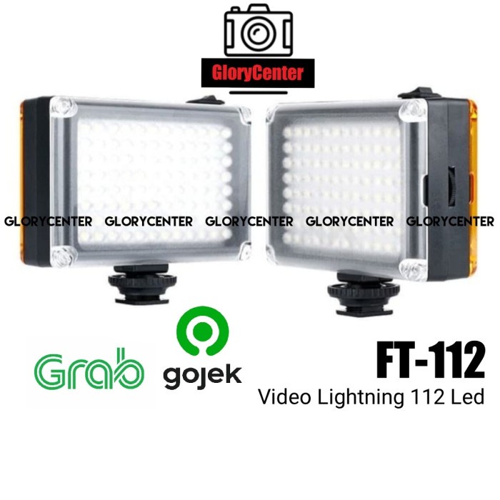 Quality Best Video Lighting Led Ft-112 Lampu Studio 112 Led Ulanzi Andoer Kamera