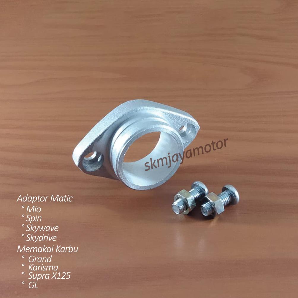 Promo Adaptor Manipol Spin Mio Skywave Hayate Skydrive Memakai Karbu Karisma Grand Supra X125 Akseso