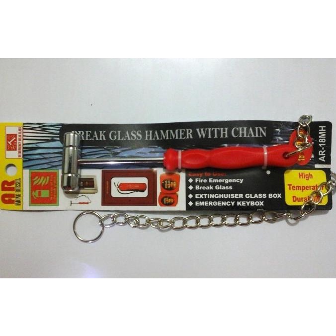 Emergency Break Glass Key Box-Ar803 Tambah Palu (Kotak Kunci Darurat)