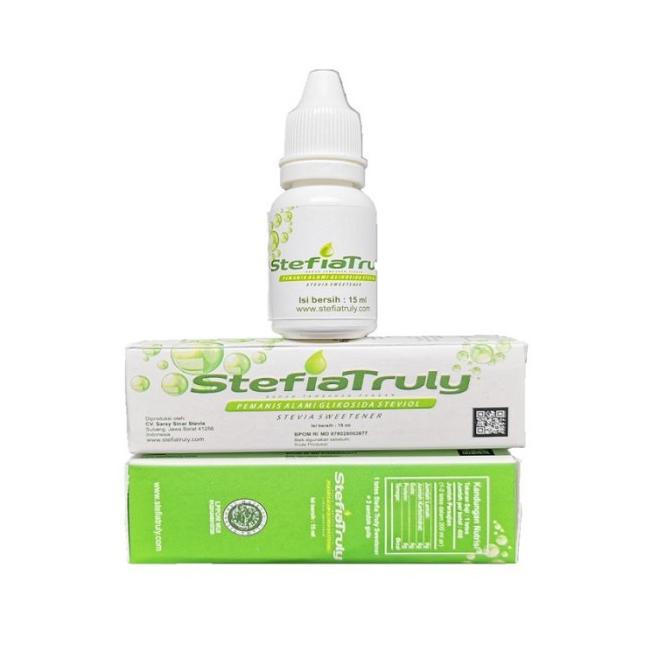 

Pemanis Alami Stefia / Gula Zero kalori Setvia 15 ml / Gula tetes