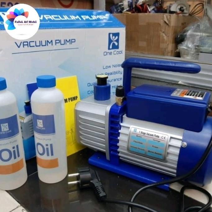 vacum pump ac pompa vakum pakum ac alat fakum ac 1/4 HP one cool
