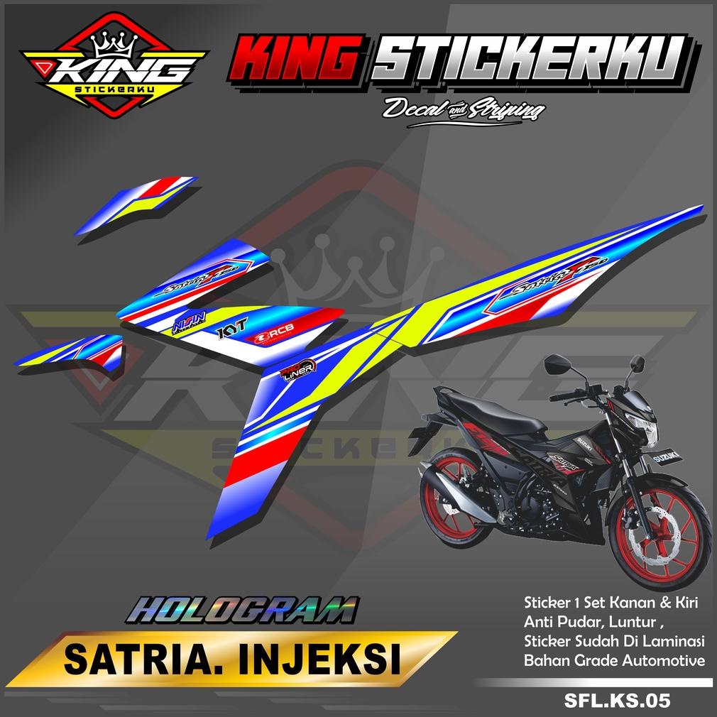 Viral Sticker Striping List Variasi Satria Injeksi - Stiker Striping Motor Satria Injeksi. Ks.05 Spa