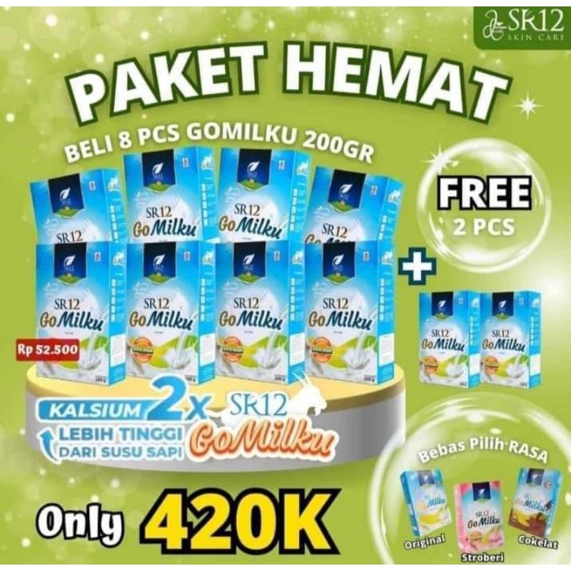 

Gomilku Sr12/Susu Kambing Etawa/Susu Kesehatan