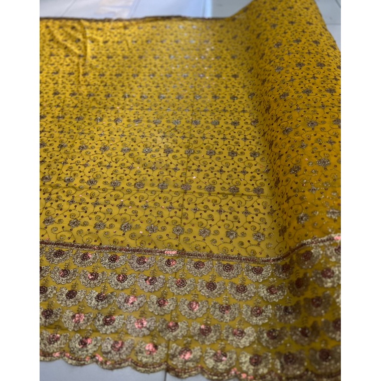 Star seller kain Sari India / bahan Sari India TERBARU