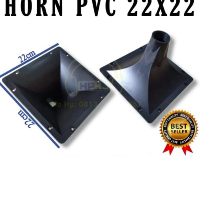 TERLARIS HORN HOREN TWEETER 22 X 22 corong tweeter 22 x 22 plastik 