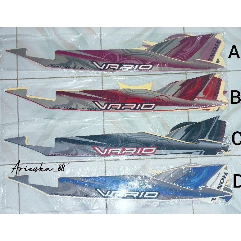 Update Striping Vario 110 Cw 2010 | Sticker Lis Bodi Honda Vario Lama Bodi Long Aksesoris Motor