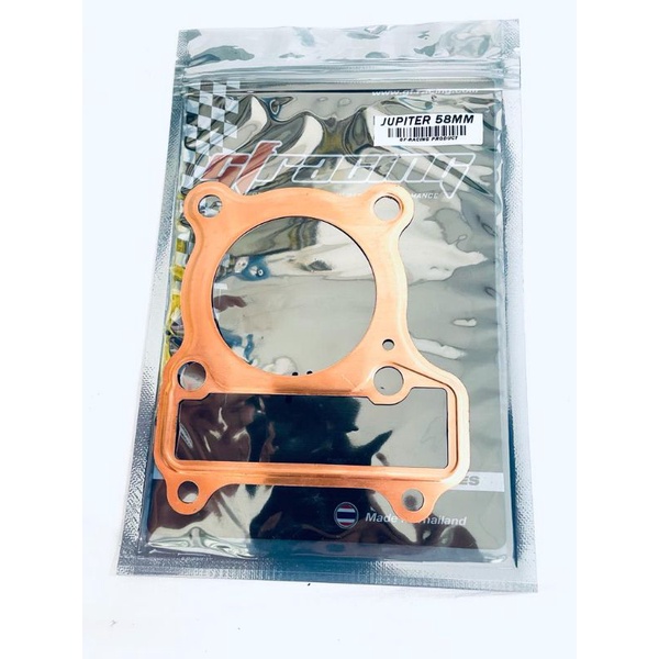 Paking Blok Head Tembaga Jupiter Z 58mm Tebal 0.5mm GF Racing