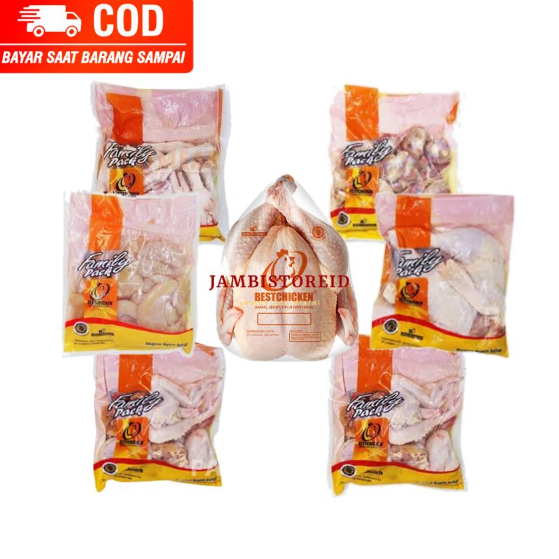 

(JAMBISTOREID) PILIH PENGIRIMAN INSTAN Daging Ayam 500gram All Varian Fillet Filet Dada Paha Atas Bawah Sayap Potong Utuh Tanpa Tulang Ceker Kulit Hati Ampela Ayam Cincang Best Chicken Meat Family Pack Jambi Frozen