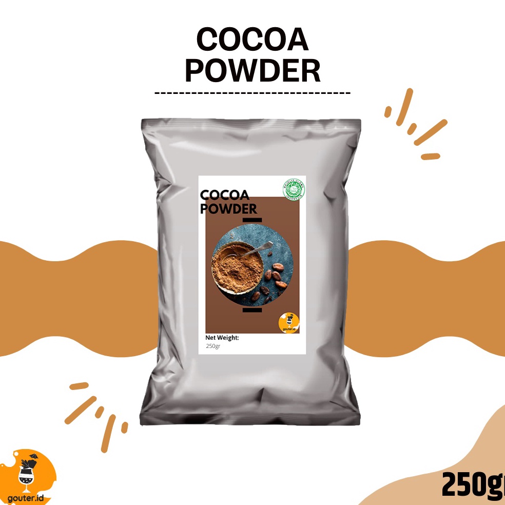 

id8e8Ds COCOA POWDER 250GR / DARK COCOA POWDER / TOPPING COKLAT BUBUK / DARK PREMIUM COCOA POWDER