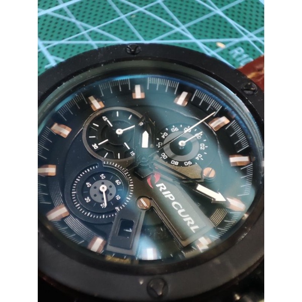 Jam Tangan Ripcurl Chronograph Quartz Second Normal Bekas Preloved