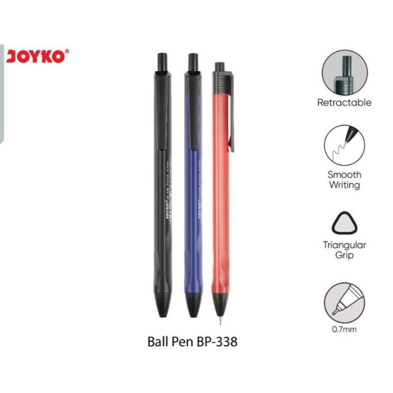 

Ball Pen / Pulpen / Pena Joyko BP-338 (12pcs)