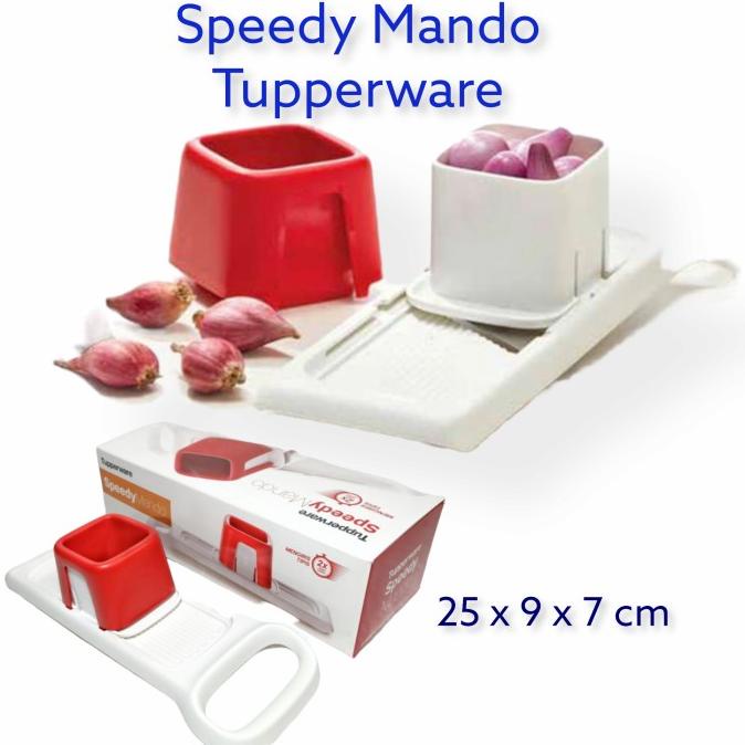 Alat Pengiris Bawang Singkong Ang Speedy Mando Tupperware Praktis Pengiriman Cepat