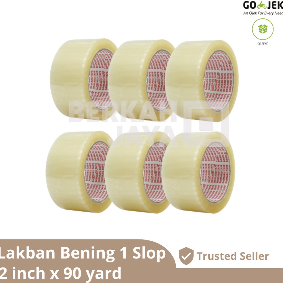 

Promo.. Lakban Isolasi Selotip Merk Daimaru 48mm x 90 Warna Bening & Coklat (6 Pcs) WM9