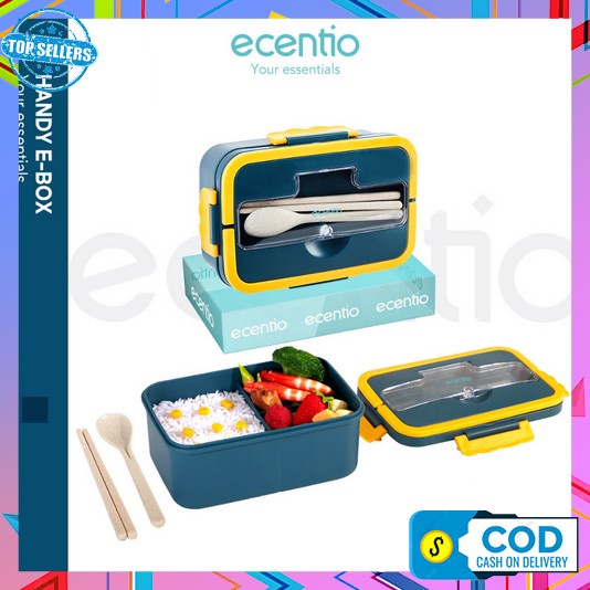 Kotak Makan Lunch Box 1 Set Lengkap Murah Anak Penyimpanan Bekall Satuset Free Alat Sendok Garpu Sum