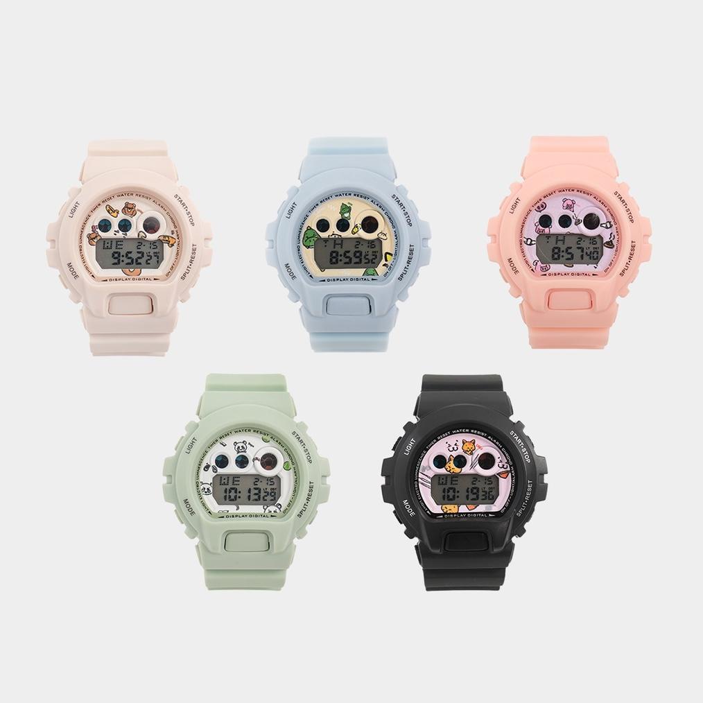 Bayar ditempat CRSL Bumble Watch | Jam Tangan Digital Pria Wanita | Jam Tahan Gerimis smgk1
