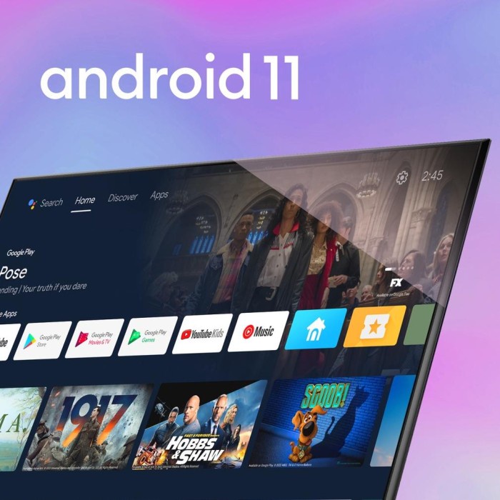 CHiQ 32 Inch Newest Android 11 Frameless Smart TV Digital LED TV