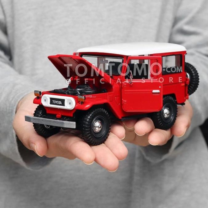 Toyota Hardtop Fj40 Mobil Mobilan Jip Jeep Diecast Miniatur Mainan