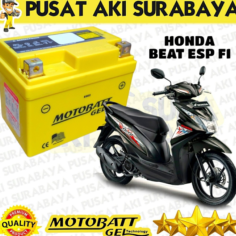 9+KAP3-D PUSAT AKI SURABAYA AKI KERING MOTOBATT MTZ5S ACCU SEPEDA MOTOR HONDA BEAT FI BEAT OLD BEAT 