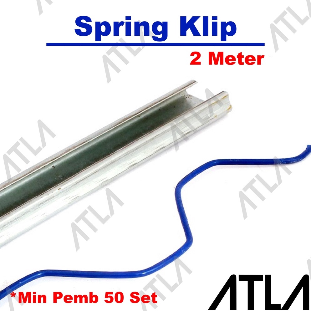 Product Termurah Spring 2 Meter Clip Penjepit Plastik UV Plastic Kebun Greenhouse 2M Musim Promo