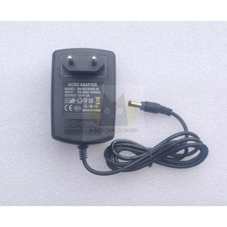 Adaptor, power supply led 5v 12v 3A  5A ujung bulat