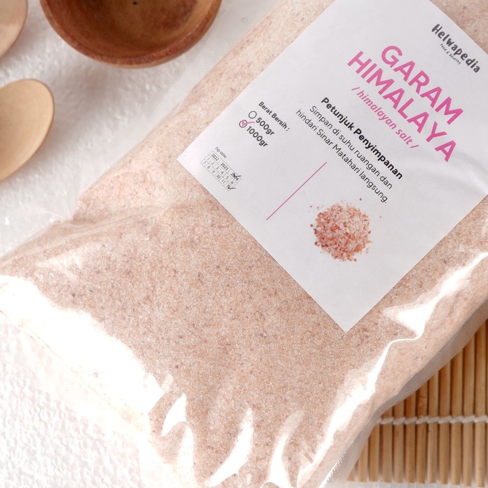

Terkini Garam Himalaya / Himalayan Salt / Garam Pink 1kg Dijual