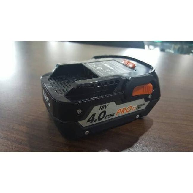 TERBARU  Baterai / Battery Cordless AEG 18 V 4.0 Ah Pro-Lithium Ion AEG PALING DICARI