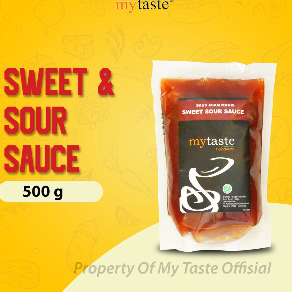 

☋➔✰✪ MY TASTE Asam Manis 500 gram (Sweet & Sour) Best Seller