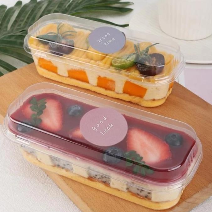 

Terbaru 10Pcs Korean Dessert Box Premium Kotak Box Mika Dessert Cup Tiramisu