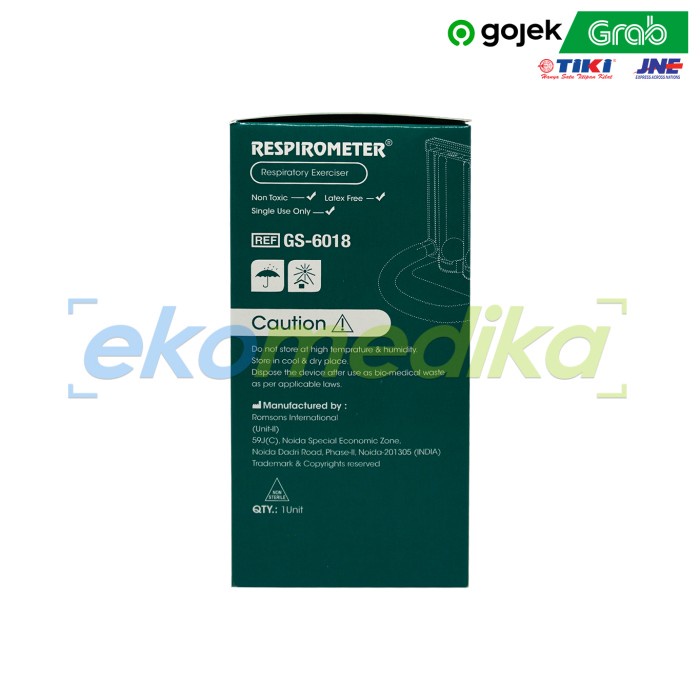 Promo Triflow Spirometer Respirometer Incentive Spirometry Fisioterapi Nafas