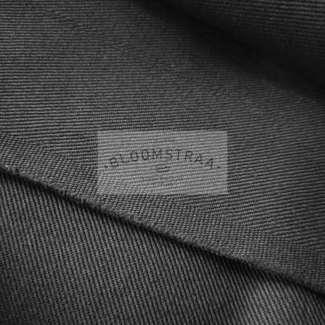 $$$$] Kain Kanvas Twill Polos Hitam 0,5m Bahan Canvas Polos Tebal Black