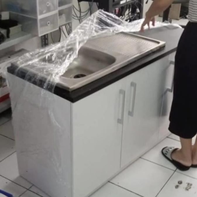 Promo Meja Kompor Tanam Meja Slink Pencuci Piring Rak Dapur Bawah 3 Fadhilja